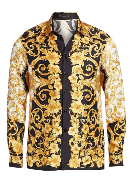 versace big and tall shirts